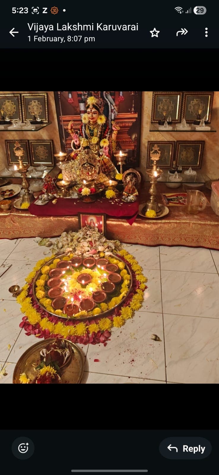 Karuvarai Practice